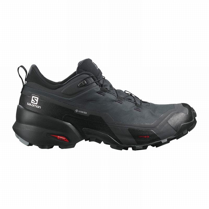 Salomon CROSS HIKE GORE-TEX Zapatillas Trekking Hombre - Gris Oscuro / Negras - Colombia (51302-ADTR